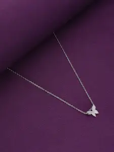 KAI JEWEL 92.5 Sterling Silver Rhodium-Plated Necklace