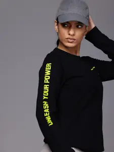 HRX by Hrithik Roshan SCULPTFLEX Printed Training Sweatshirt