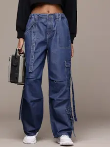 The Roadster Life Co. Women Parachute High-Rise Jeans