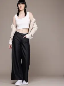 The Roadster Life Co. Women Super Baggy Fit Low-Rise Jeans