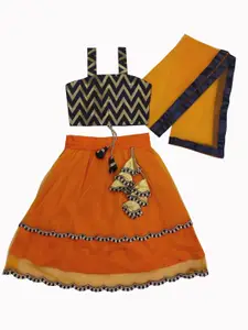 BAESD Girls Ready to Wear Lehenga & Blouse With Dupatta