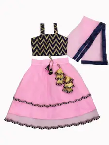 BAESD Girls Ready to Wear Lehenga & Blouse With Dupatta