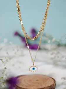 SWASHAA 18K Gold-Plated Layered Necklace