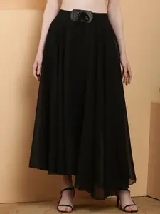 Raabta Fashion Flared Maxi Skirt