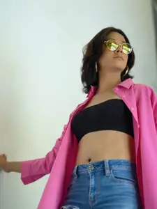 Fab Star Comfort Spread Collar Long Sleeves Cotton Casual Shirt