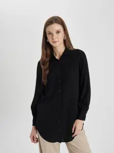 Fab Star Comfort Spread Collar Cotton Oversized Casual Shirt