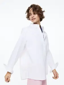 Fab Star Comfort Spread Collar Long Sleeves Cotton Casual Shirt