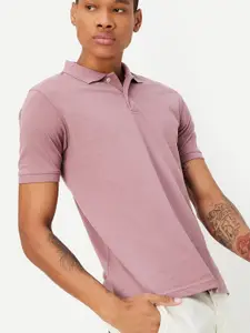 max Polo Collar Cotton T-shirt