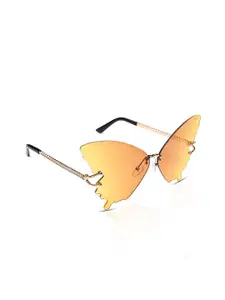 IDOR Women Butterfly Sunglasses with UV Protected Lens BUTTERFLY