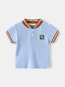 StyleCast Boys Henley Neck Pure Cotton T-shirt