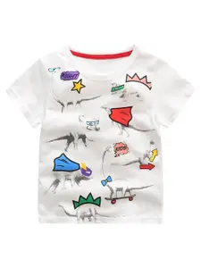 StyleCast Boys Printed Round Neck T-shirt