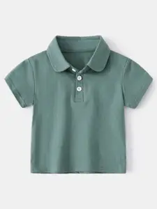 StyleCast Boys Cotton Polo Collar T-shirt