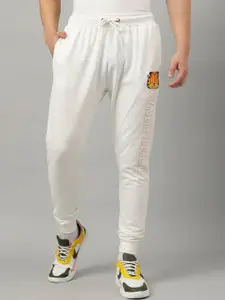 Free Authority Men Garfield Printed Cotton Mid-Rise Joggers