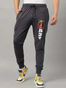Free Authority Men One Piece Printed Mid Rise Joggers