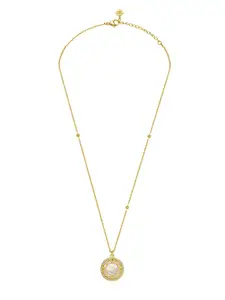 Cerruti 1881 Stone-Studded Stainless Steel Necklace