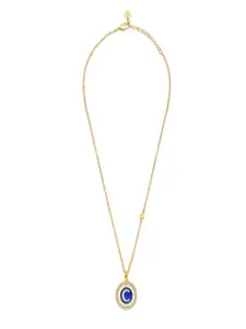 Cerruti 1881 Stone-Studded Stainless Steel Necklace