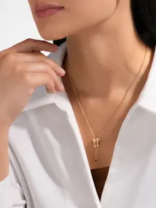 Cerruti 1881 Stone-Studded Stainless Steel Necklace