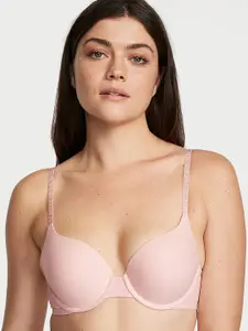 Victoria's Secret The T-shirt Perfect Shape Smooth Micro-Rib Push-Up Bra - All Day Comfort