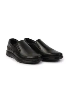 FAUSTO Men Genuine Leather Formal Slip On Shoes
