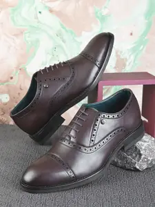 MICHAEL ANGELO Men Leather Formal Brogues