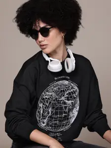 The Roadster Lifestyle Co. Printed Sweatshirt