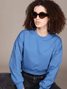 The Roadster Lifestyle Co. Crop Pullover Sweatshirt