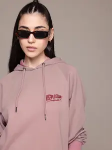 The Roadster Lifestyle Co. Women Hooded Sweatshirt