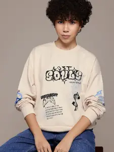 The Roadster Lifestyle Co. Printed Sweatshirt