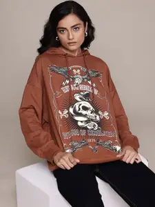 The Roadster Lifestyle Co. Oversized Hooded Longline Sweatshirt