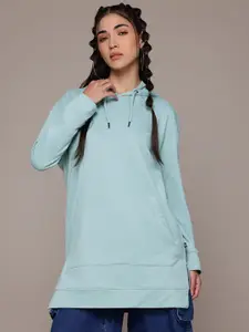 The Roadster Lifestyle Co. Hooded Longline Sweatshirt