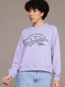 The Roadster Lifestyle Co. Typography Print Sweatshirt