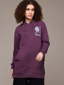 The Roadster Lifestyle Co.  Printed Hooded Sweatshirt