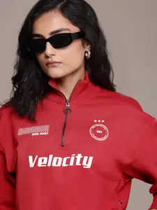 The Roadster Lifestyle Co. Typography Print Sweatshirt