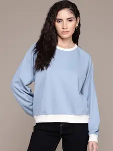 The Roadster Lifestyle Co. Raglan Sleeves Sweatshirt