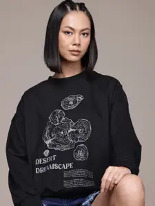 The Roadster Lifestyle Co. Printed Sweatshirt
