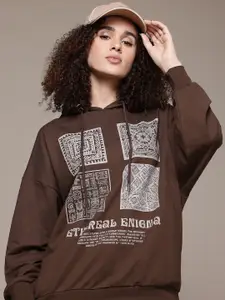 The Roadster Lifestyle Co. Printed Longline Sweatshirt