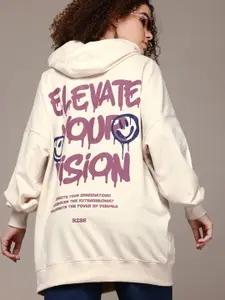 The Roadster Lifestyle Co.  Printed Hooded Sweatshirt