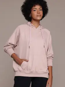 The Roadster Lifestyle Co. Women Hooded Longline Sweatshirt