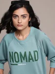 The Roadster Lifestyle Co. Printed Sweatshirt