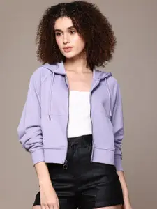 Roadster The Lifestyle Co. Hooded Crop Sweatshirt