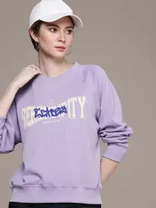 The Roadster Life Co. Typography Printed Sweatshirt