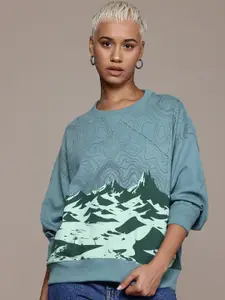 The Roadster Lifestyle Co. Graphic Print Sweatshirt