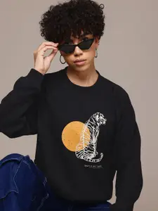 The Roadster Lifestyle Co. Printed Sweatshirt