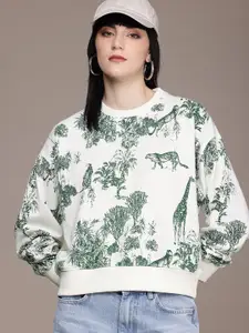 The Roadster Life Co. Graphic Printed Sweatshirt