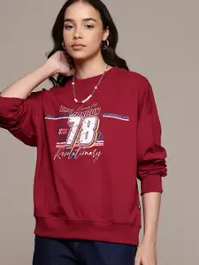 Roadster Printed Sweatshirt
