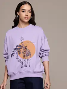 Roadster Printed Sweatshirt