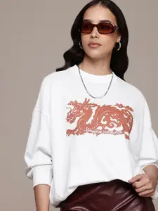 Roadster Printed Sweatshirt