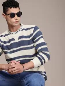 The Roadster Life Co. Striped Pullover Sweaters