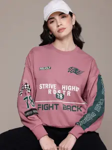 The Roadster Lifestyle Co. Printed Sweatshirt