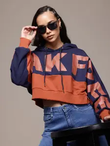 The Roadster Lifestyle Co. Printed Hooded Sweatshirt